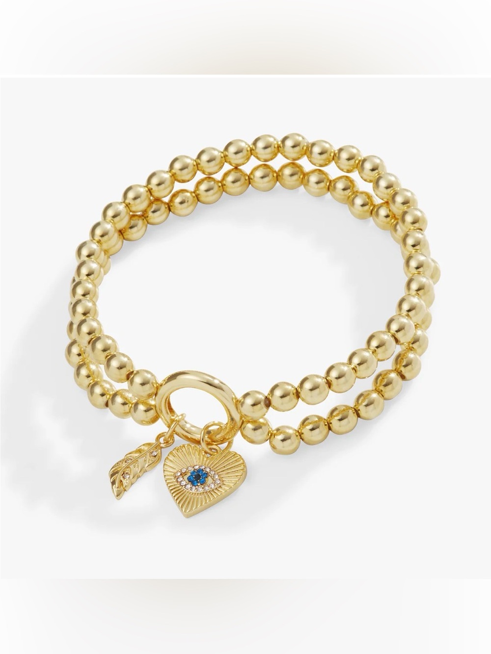 Alex and Ani Gold Double-Strand Bracelet